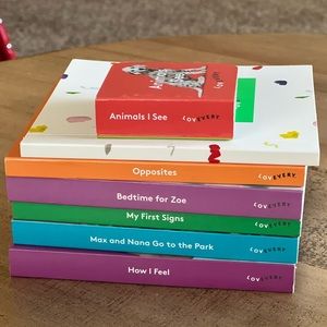 Lovevery books + other toys available